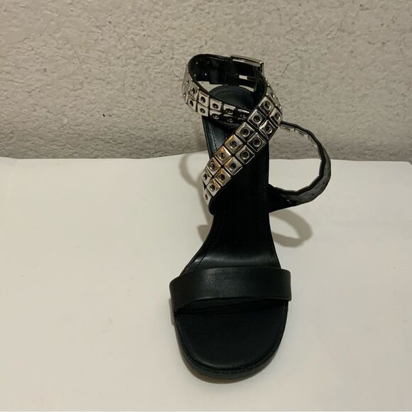 DKNY Women's Stud Heeled Sandal with Buckle Detail 6.5M / 37 - Picture 7 of 7